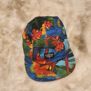 Serengetee 5 Panel Hat Jungle Print